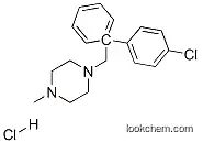 Molecular Structure of 1620-21-9 (CHLORCYCLIZINE HYDROCHLORIDE)